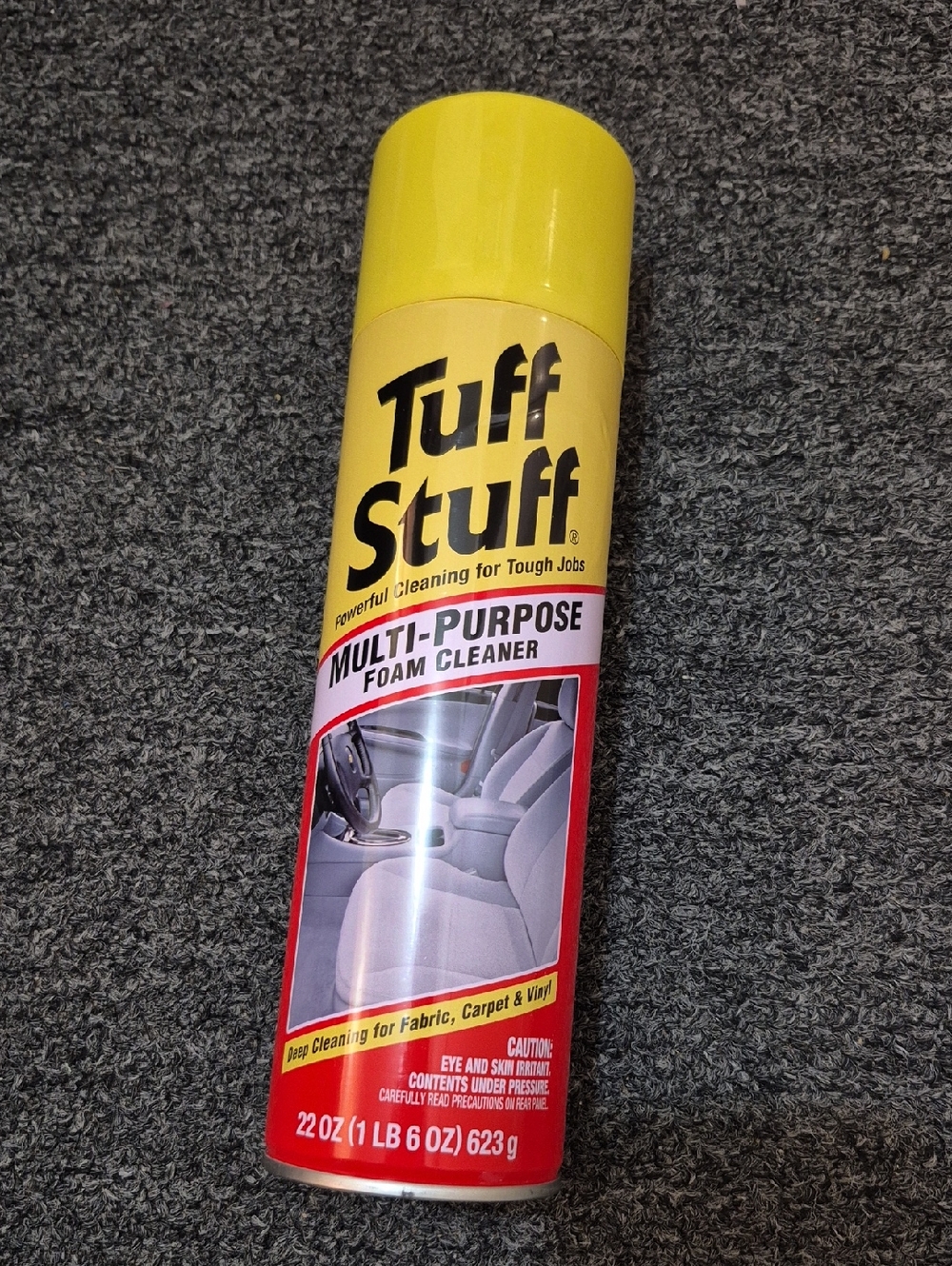Tuff Stuff Multi-Purpose Foam Cleaner - Yellow & Red Aerosol